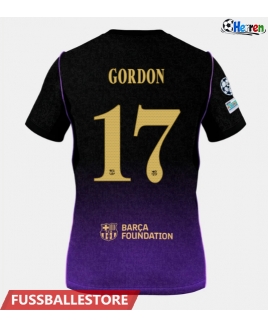 Günstige Barcelona Anthony Gordon #17 Auswärtstrikot 2026-27 Kurzarm